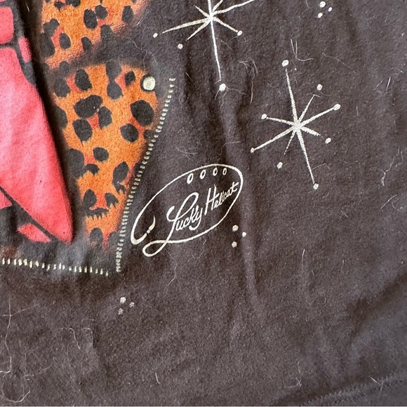 Barbie skeleton art t-shirt by artist Lucky Hellkat Large - Picture 3 of 6